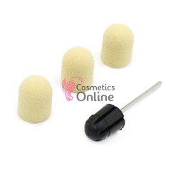 Cap de freza rotund cu benzi abrazive smirghel granulatie 120, Cod 16785, set 3 bucati  